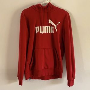 Puma red hoodie